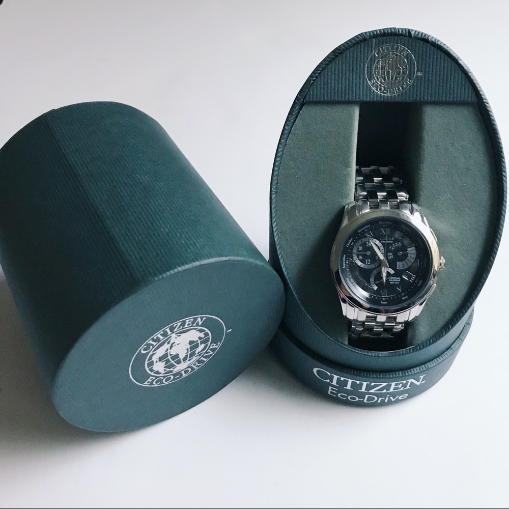 Men’s Citizen Quartz Eco Drive Wristwatch